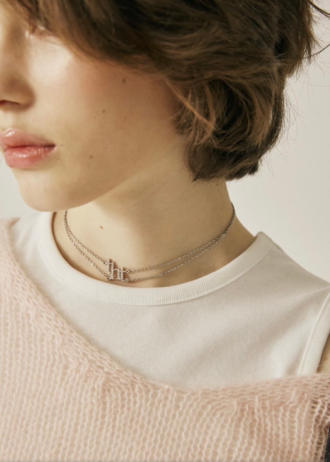 쓰리타임즈 초커 목걸이 상품이미지3