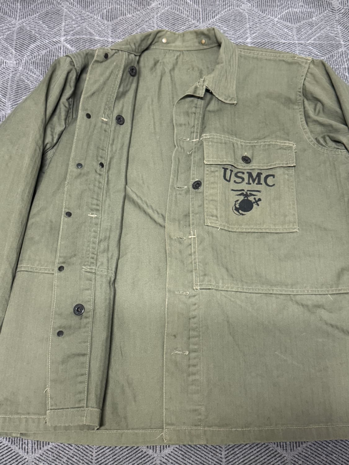 WW2 40s USMC P-44 HBT Jacket 상품이미지2