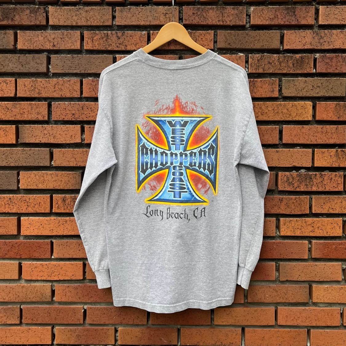 00s 웨스트코스트차퍼스 플레임 롱슬리브 (100) 상품이미지3