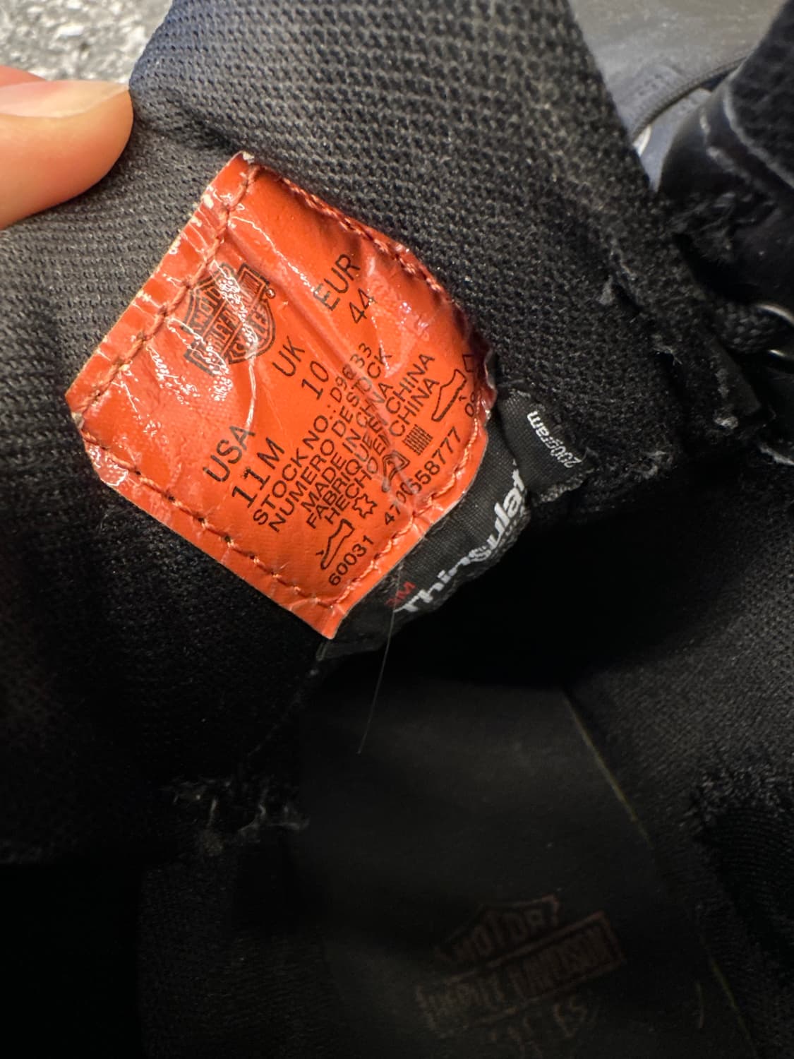 할리데이비슨 톨먼 방수 워커 처분  상품이미지5