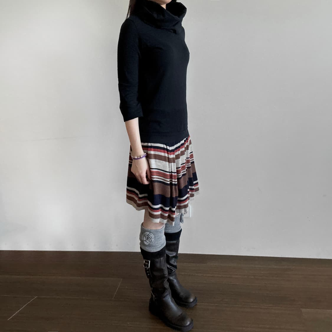 Wide Neck Top 상품이미지2