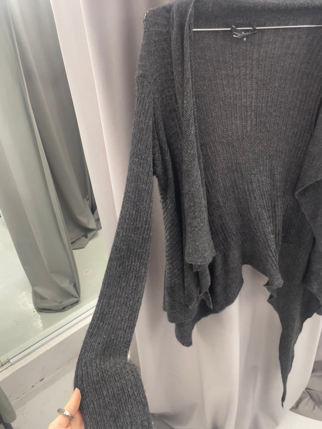 막스마라 언발 드레이프 가디건  상품이미지1