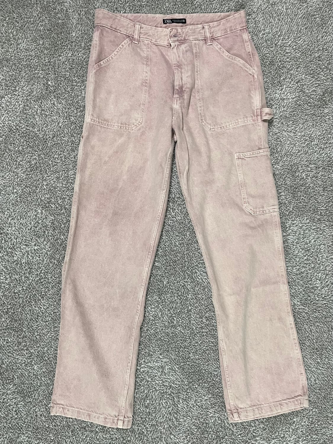 자라 카펜터팬츠 더스트 핑크 상품이미지1