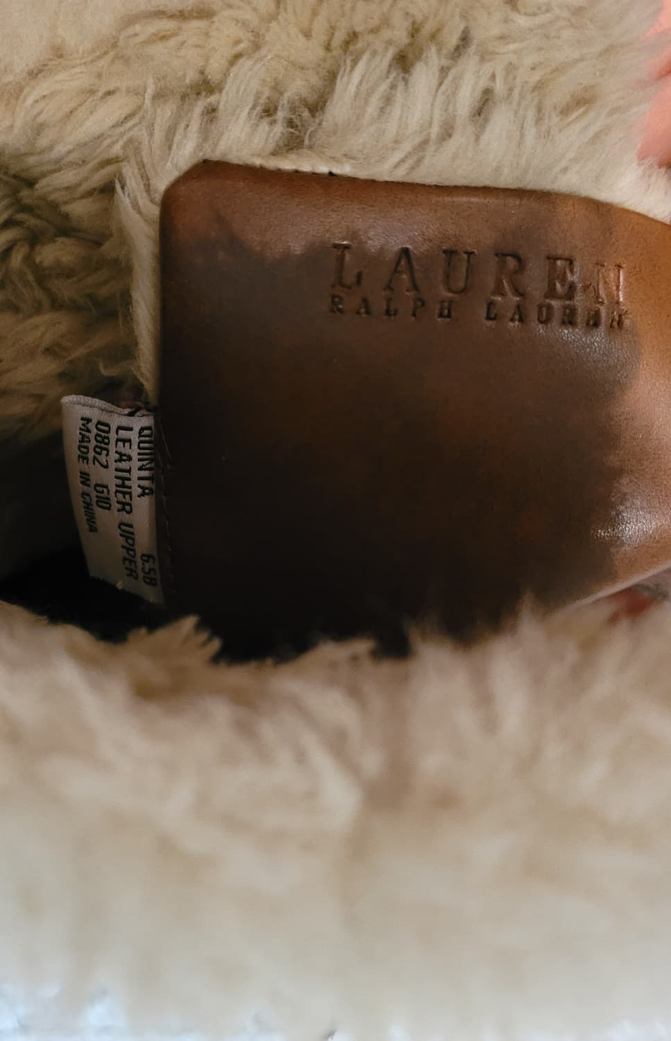 폴로 랄프로렌 여성 가죽 부츠 (6.5B) 상품이미지9