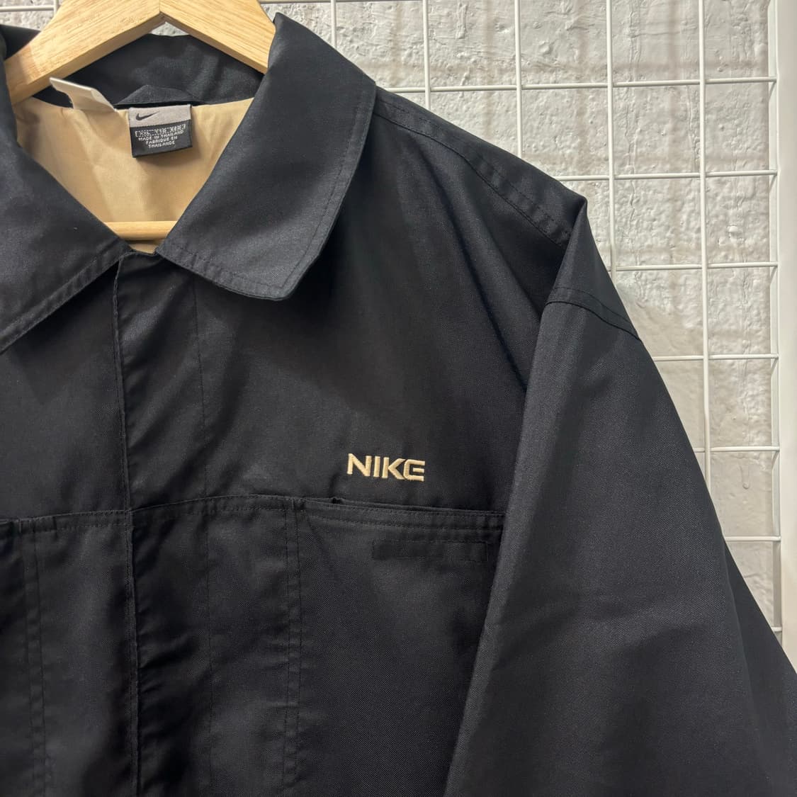 00s 나이키 올드스쿨 컨버터블 블랙 투웨이 자켓 2XL 상품이미지5