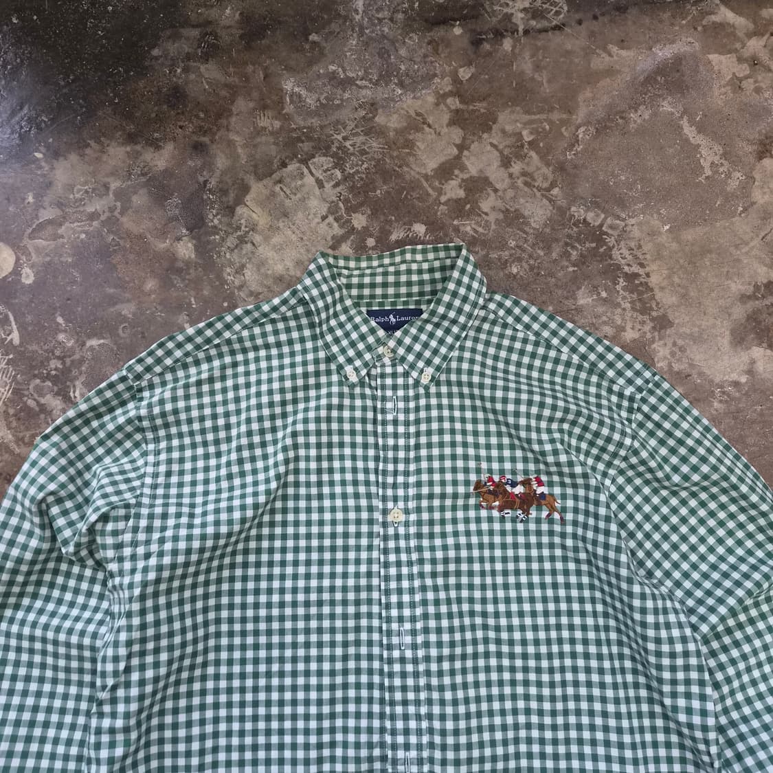 95) 폴로 랄프로렌 깅엄 체크 셔츠 남방 남여공용 상품이미지2