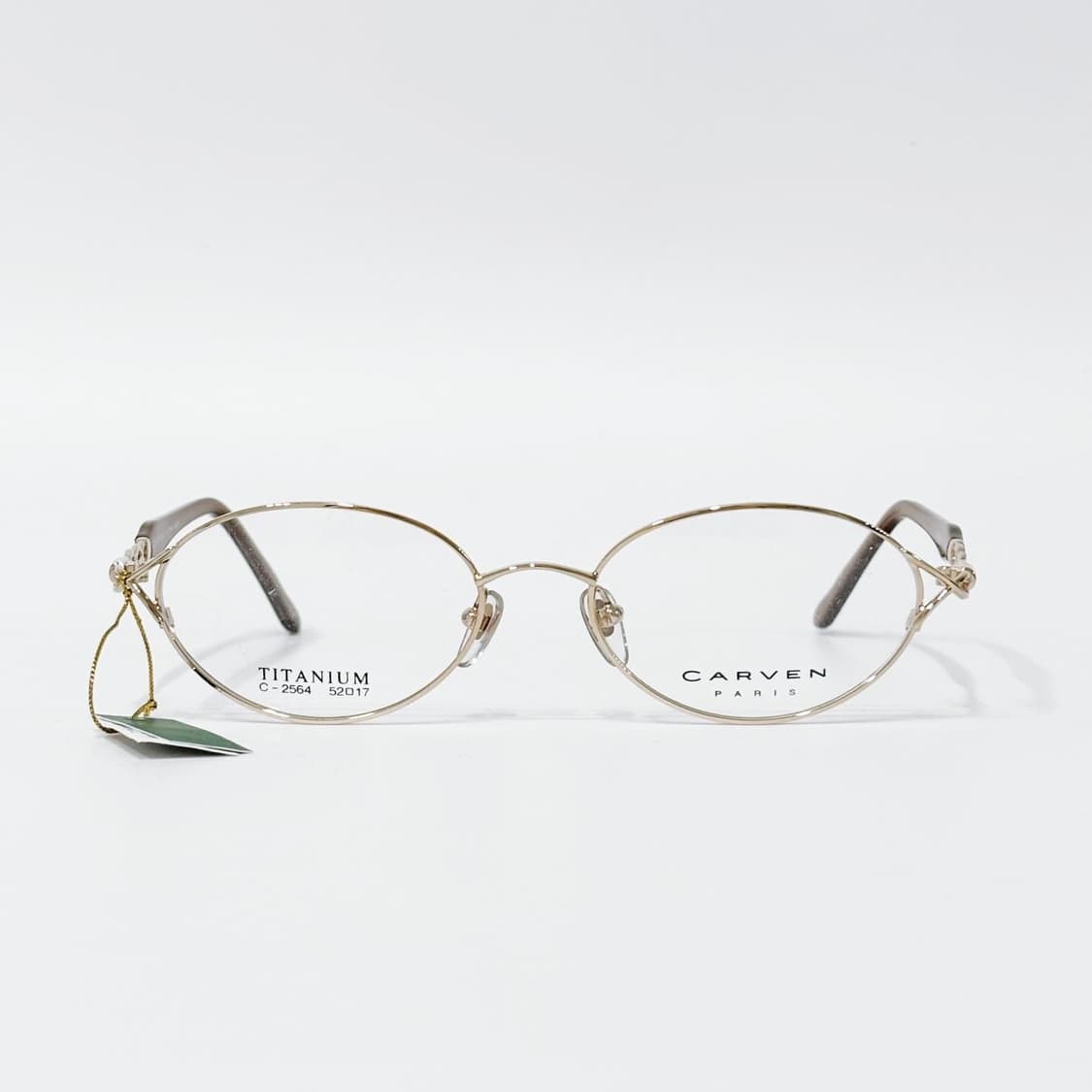 키지클럽 CARVEN 골드 체인 메탈 데드스탁 빈티지안경 상품이미지2