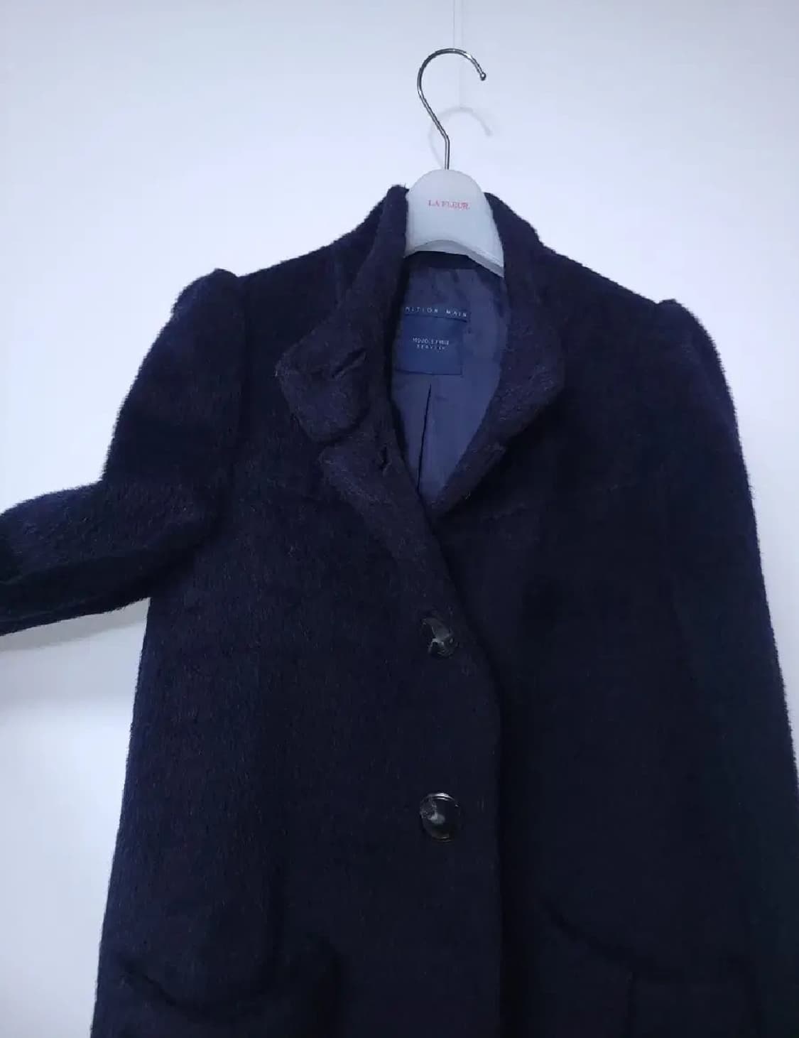 모조에스핀 셔링슬리브 포켓 코트 M 사이즈 상품이미지3