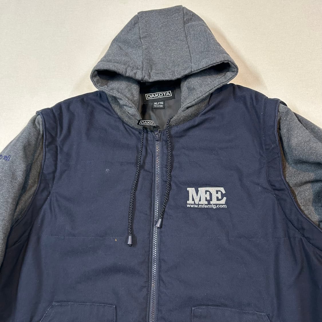 XL) Dakota 다코타 USA 후드 워크 자켓 네이비 상품이미지3