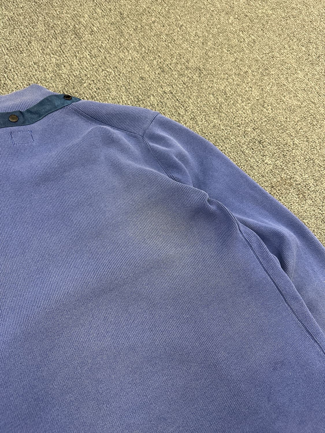 M) CP 컴퍼니 블루 슬림 니트집업 상품이미지10