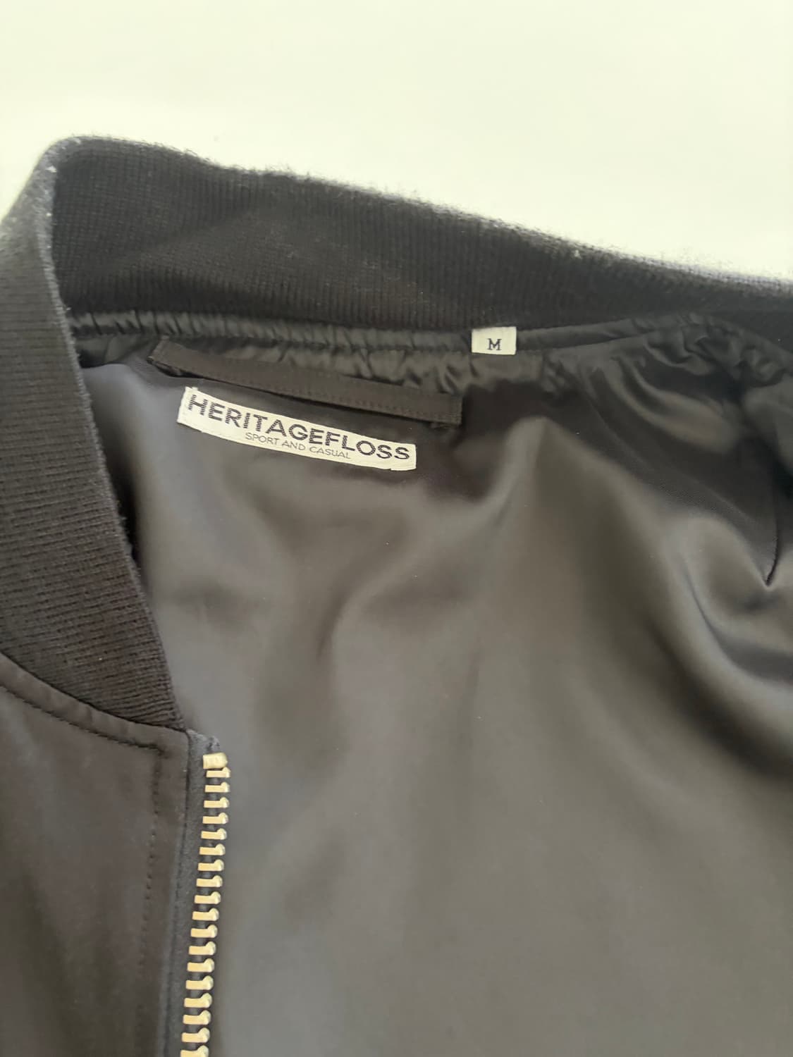 헤리티지 플로스 / 봄버 자켓 / m사이즈 상품이미지6