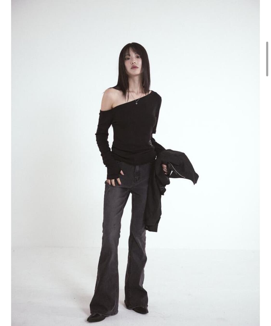 Ason marge pants black 상품이미지3