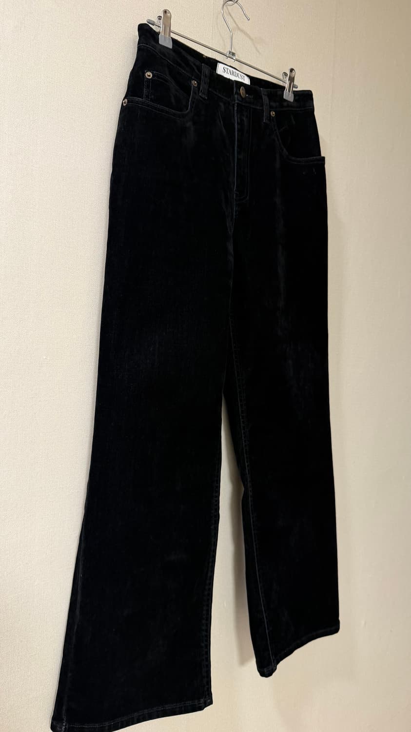 새상품) 원단 예술 STARDUST 벨벳 팬츠S 정가 189,000원 상품이미지3