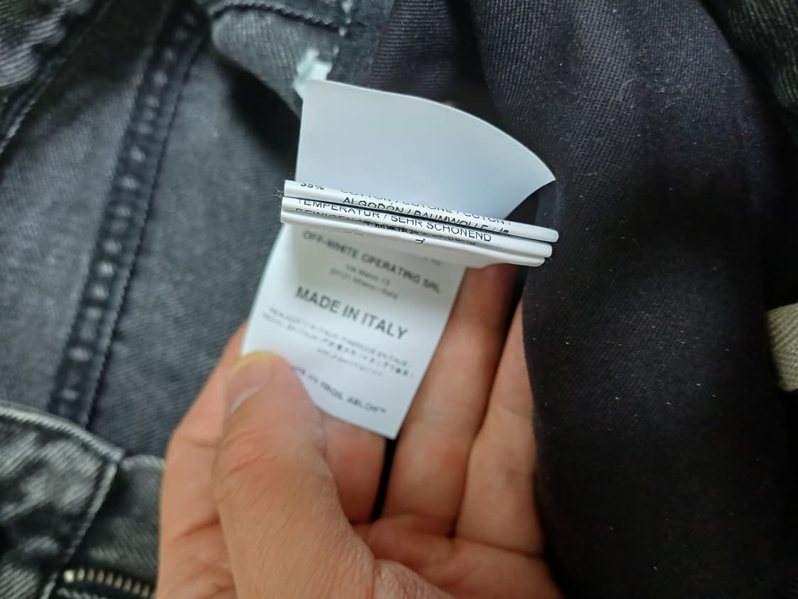 오프화이트 데님 청바지 31사이즈 상품이미지8