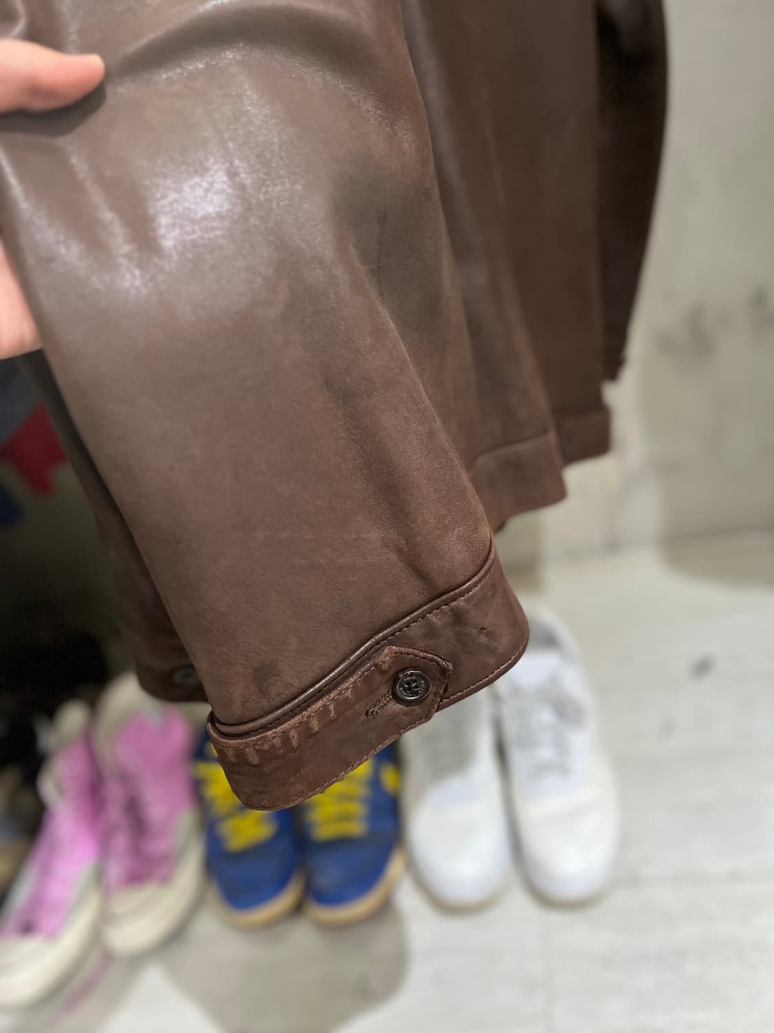 폴로 랄프로렌 맥스웰 가죽 자켓 상품이미지9