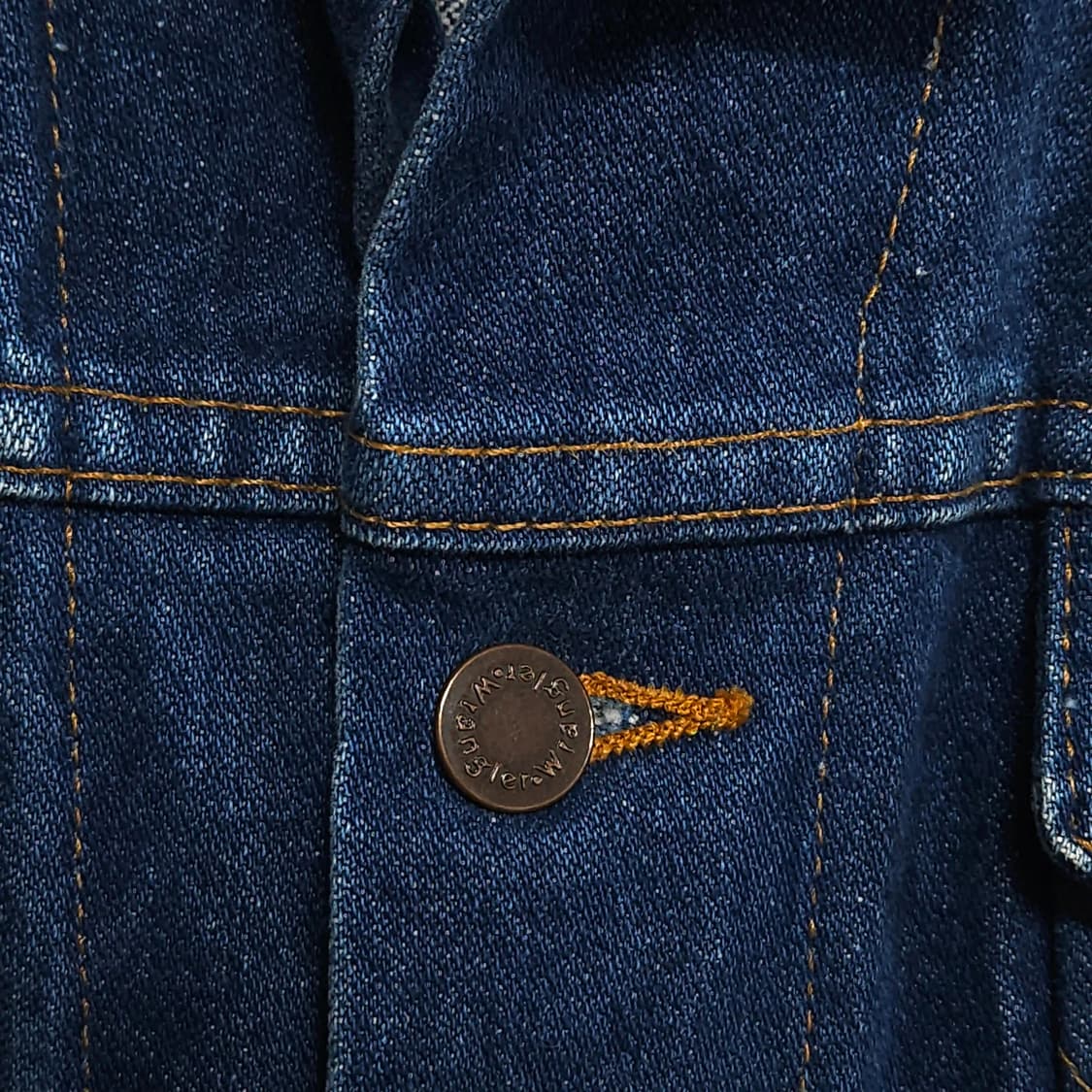 여성55~66)WRANGLER 랭글러 1990s 데님 청자켓 상품이미지3