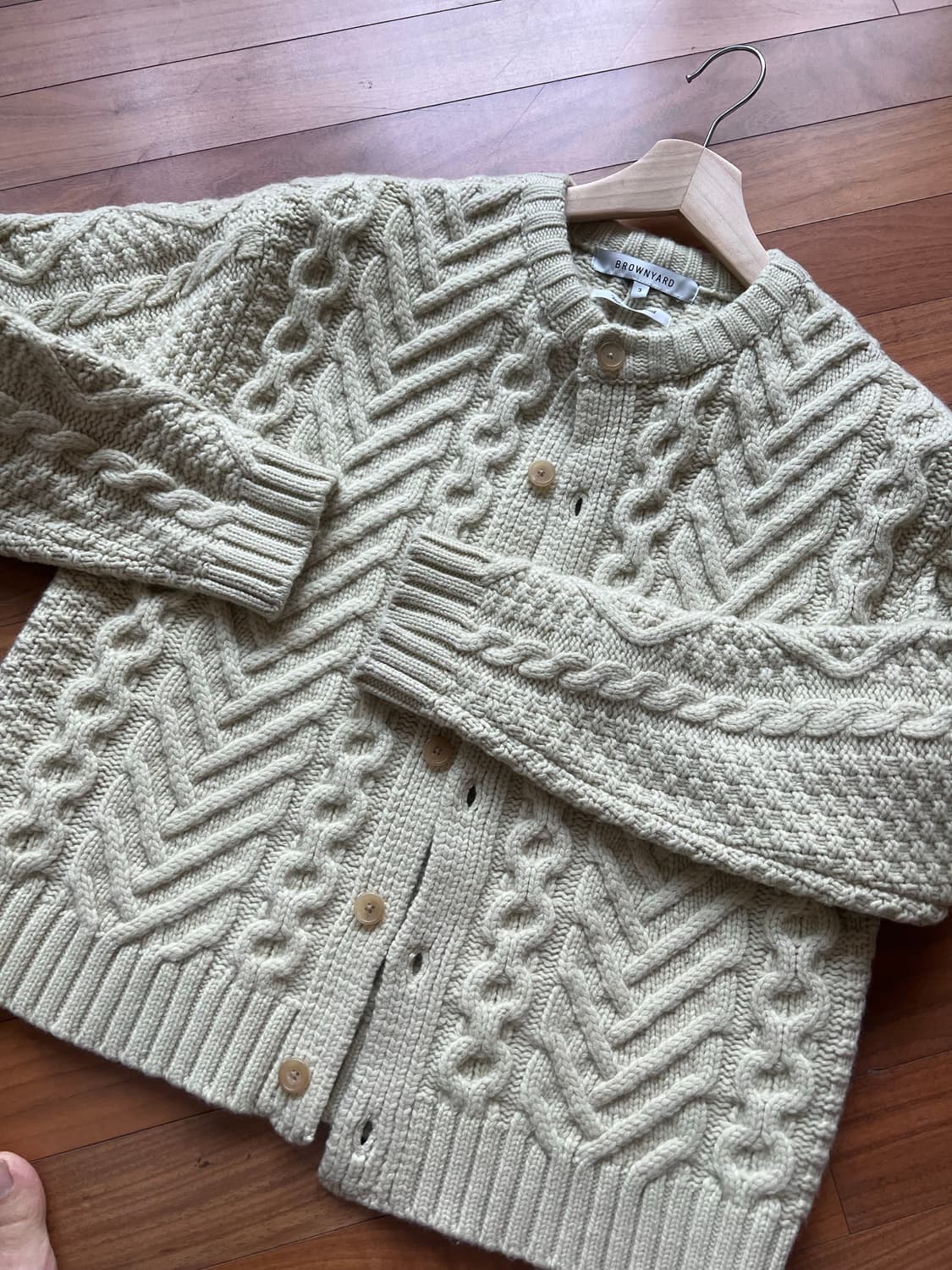 브라운야드 가디건 상품이미지1