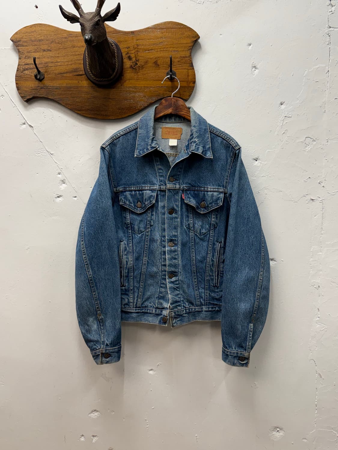 7-80s USA Levi's 71506-0217 Trucker 상품이미지4