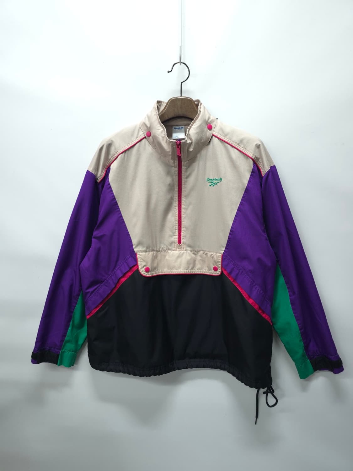 리복 클래식 CL F 레트로 트레일 하프 집업 아노락 (XL) 상품이미지1