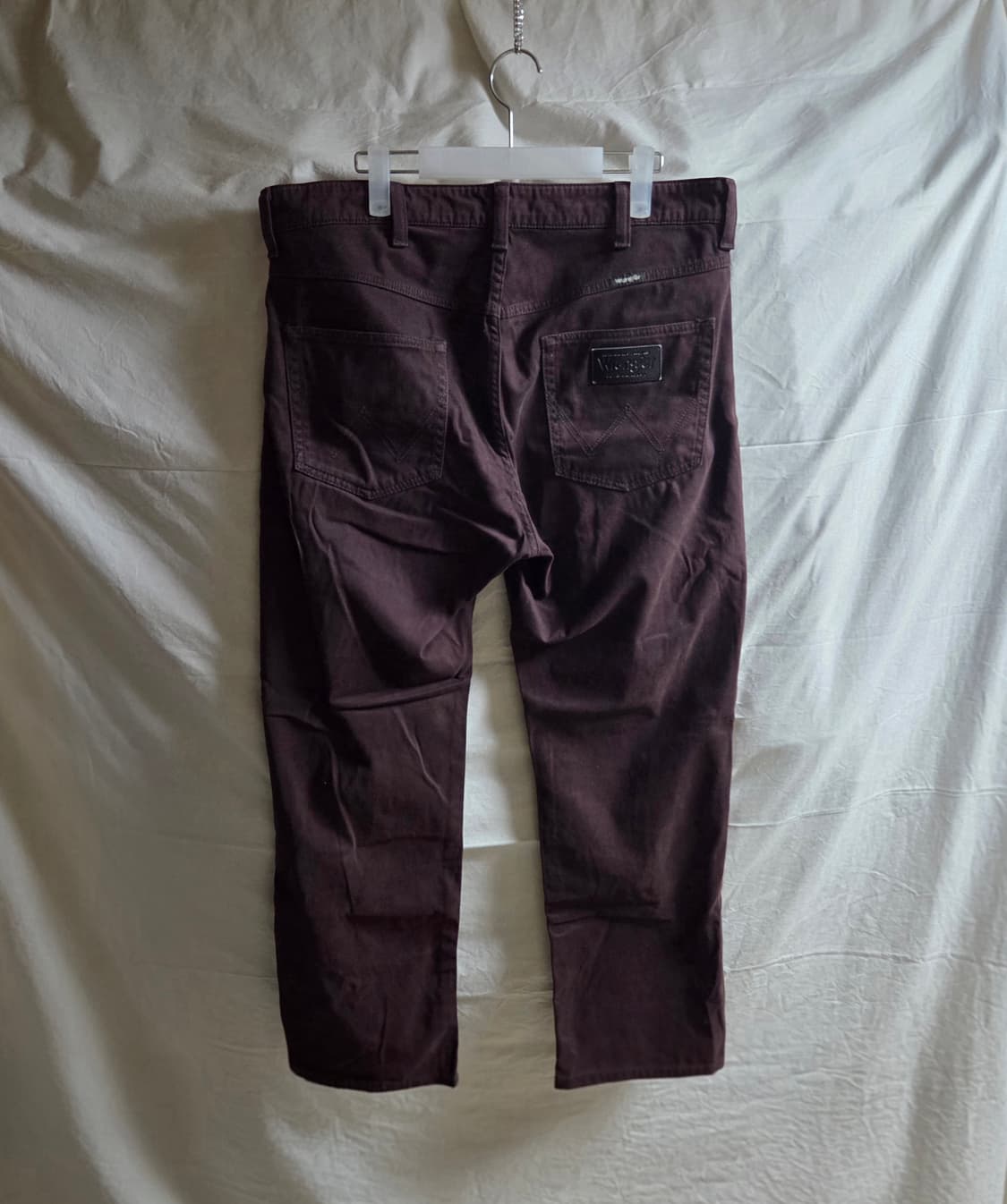 랭글러 브러시드 코튼 팬츠 브라운 36 상품이미지2