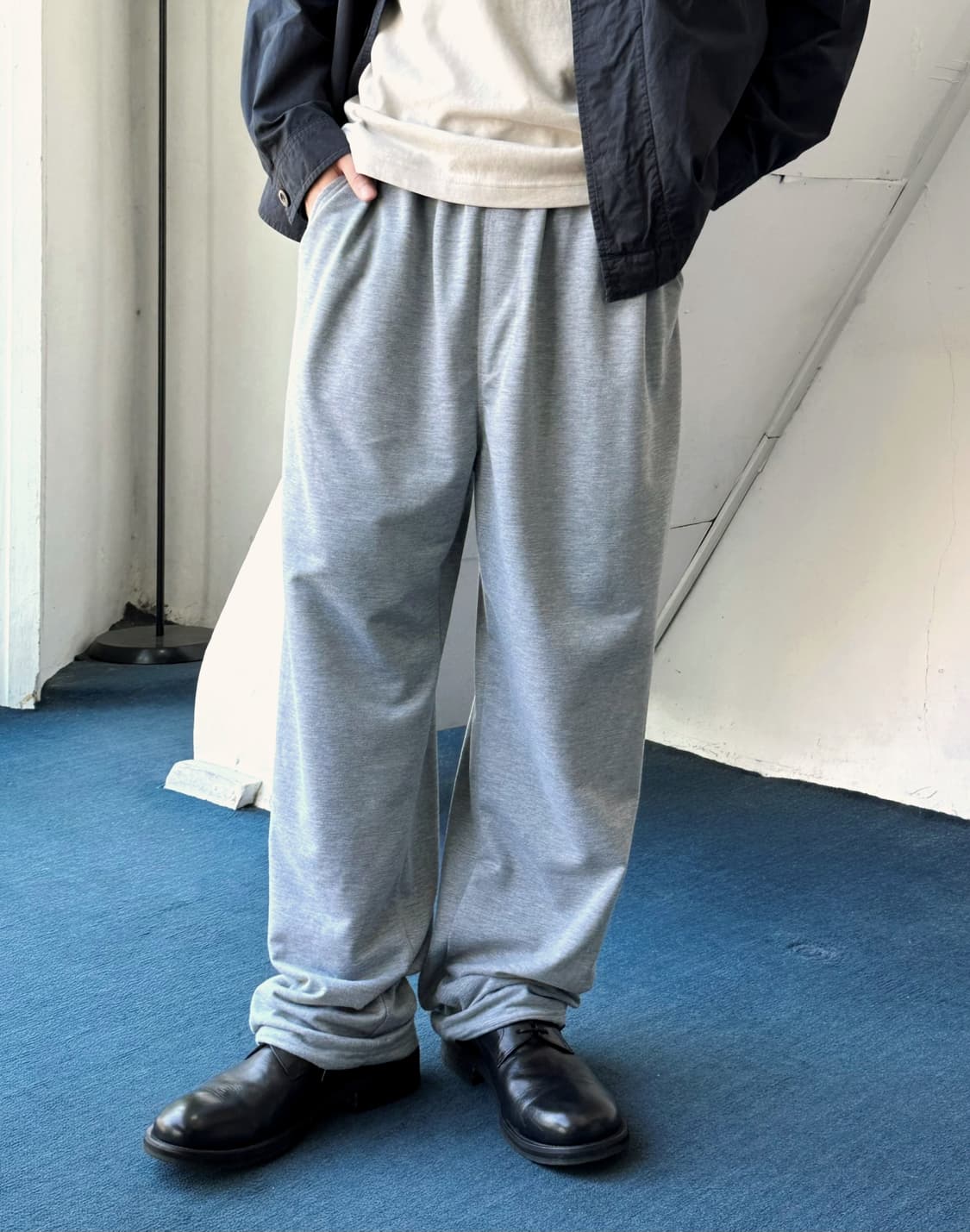 Light poly wide design training pants 상품이미지5