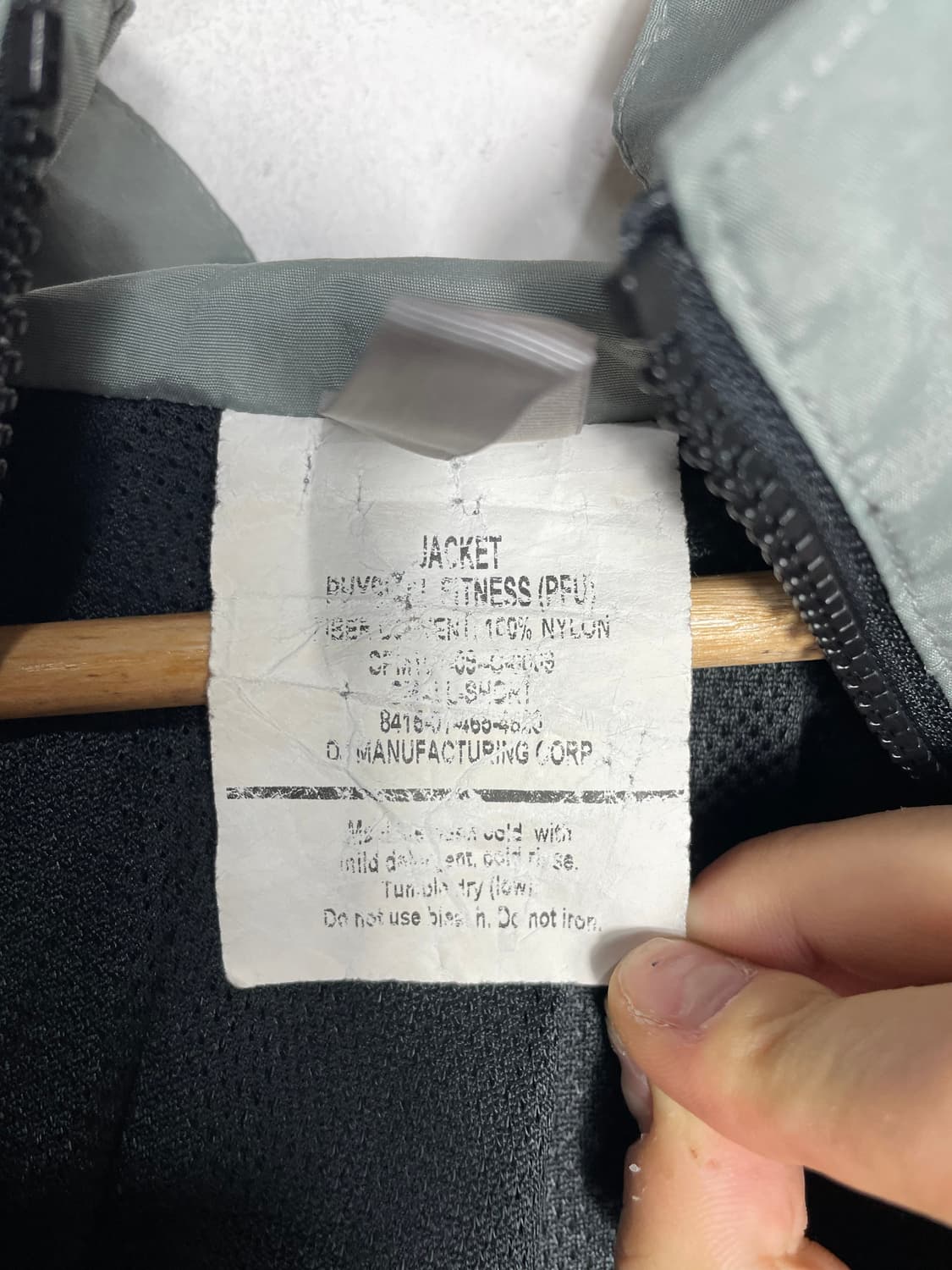 US ARMY IPFU 바람막이 자켓 00s 상품이미지3