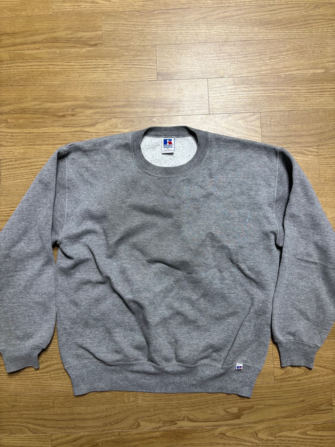 90s made in usa 러셀 맨투맨 그레이 L 상품이미지1