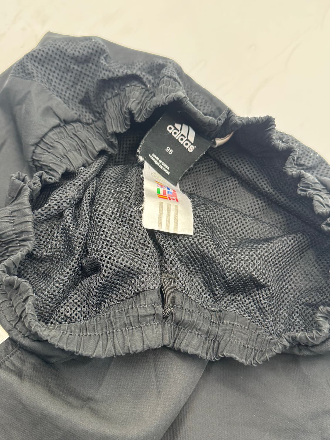 아디다스 삼선 블랙 트랙팬츠 바람막이 바지 상품이미지6