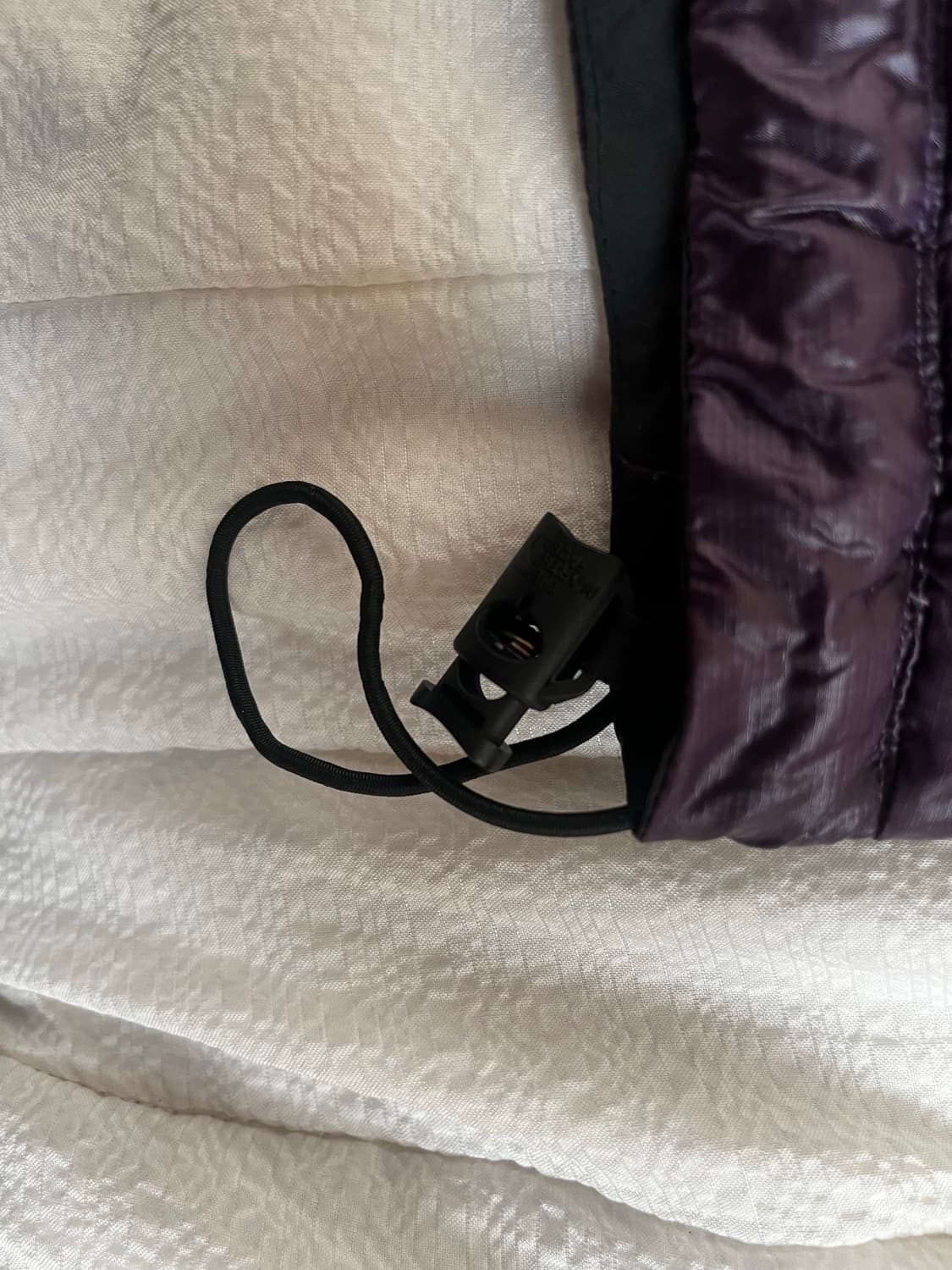 노스페이스 퍼플 경량 패딩 상품이미지4