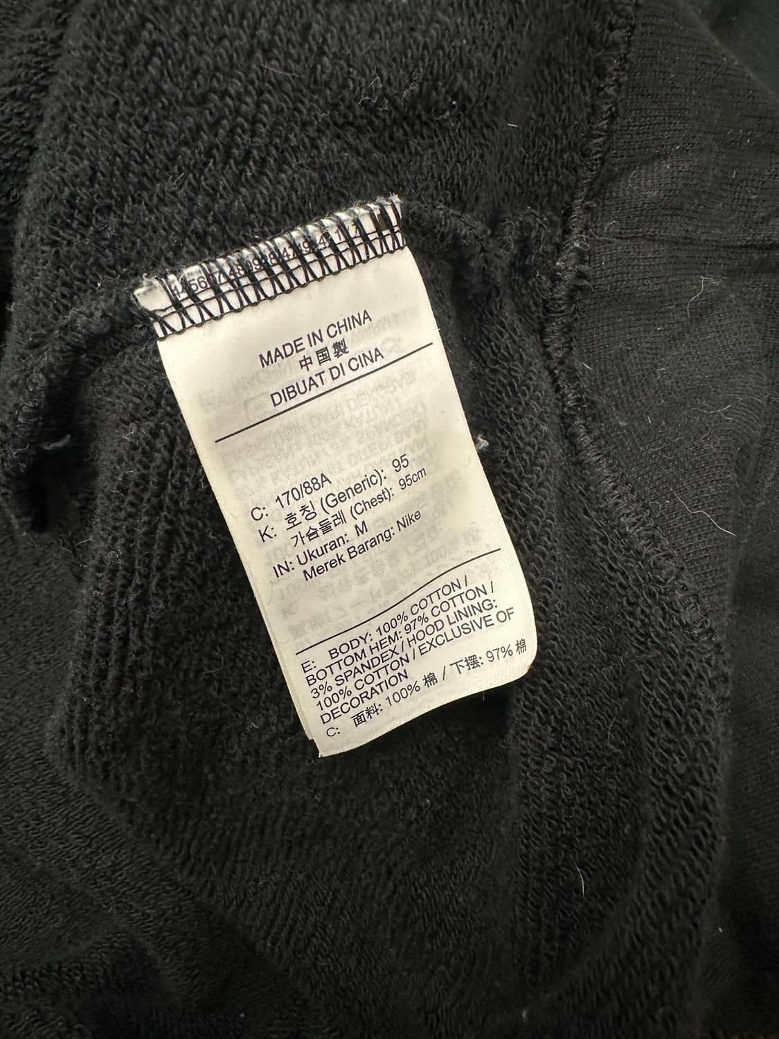 M)Nike vintage 하트 스우시 빅로고 후디 상품이미지4