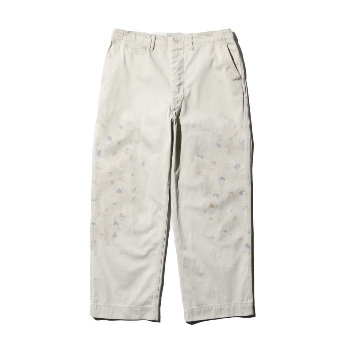 바우와우 25SS 스테인드 페인트 워싱 치노 워크 팬츠 바지 L 상품이미지1