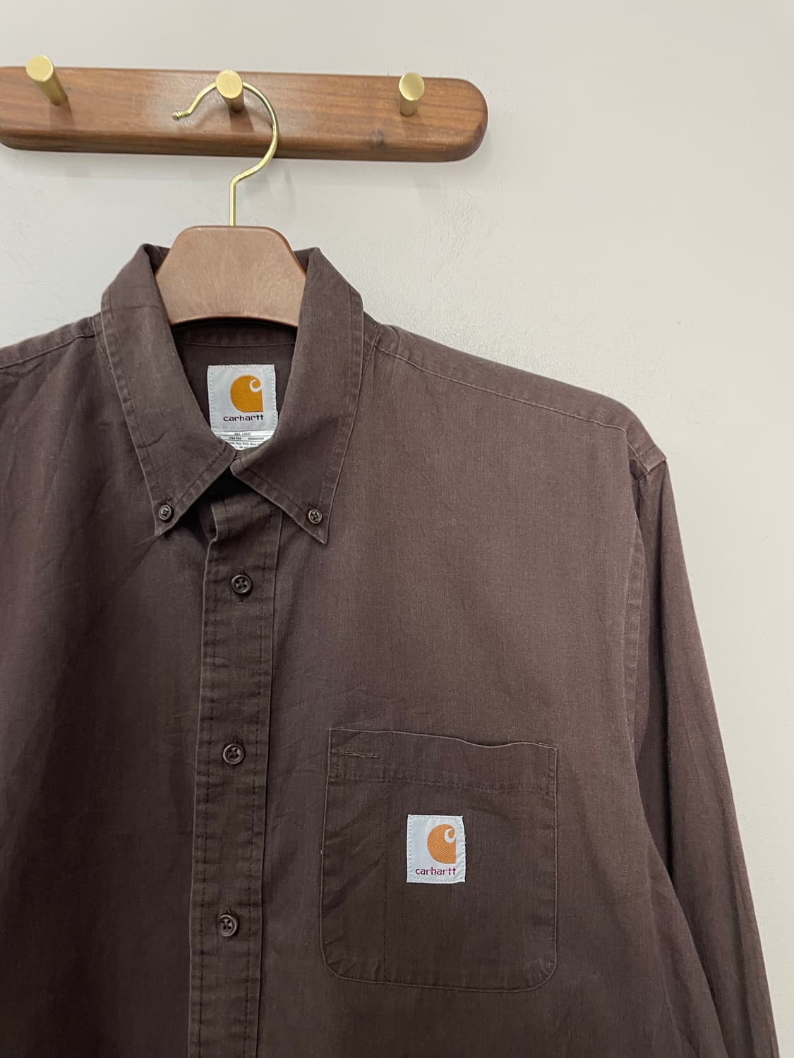 칼하트 브라운 셔츠 H2303 상품이미지3