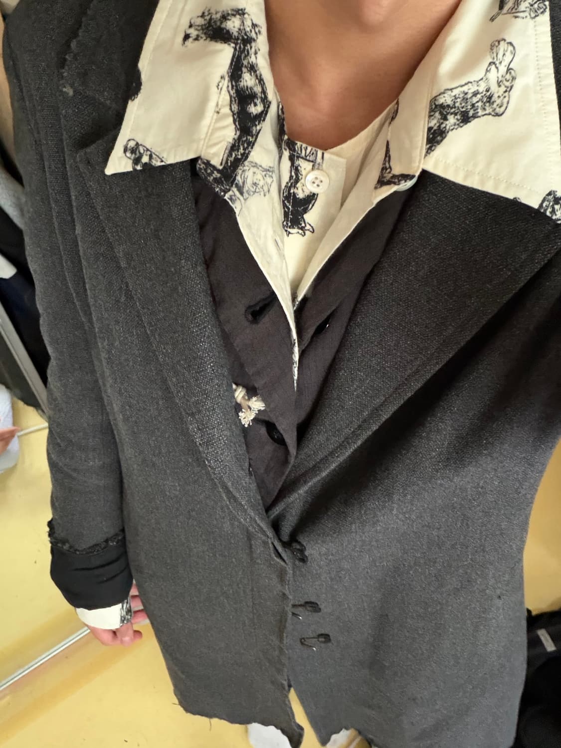 kazuyuki kumagai attachment wool coat 3 상품이미지2