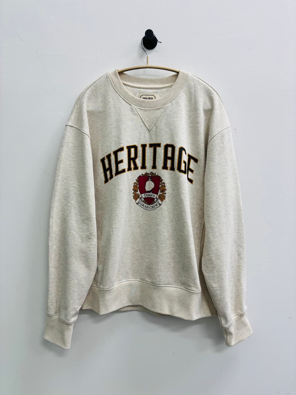 그랑크루 GRAN CREW HERITAGE 크루넥 맨투맨 상품이미지1