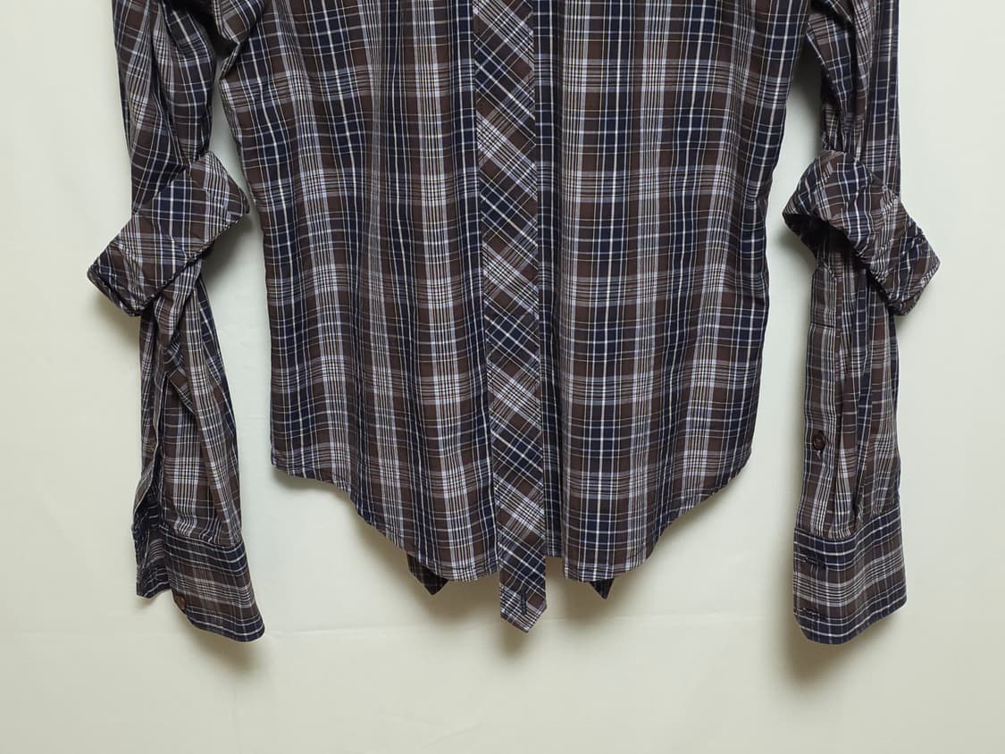 [일본판] 비비안웨스트우드 맨 본디지 셔링 티탄체크 셔츠 (라이카 제조) 상품이미지5