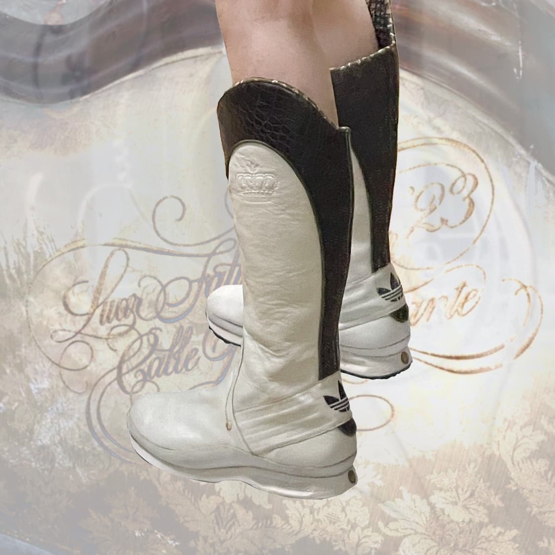 00s 아디다스X미시엘리엇 레더 부츠 상품이미지1