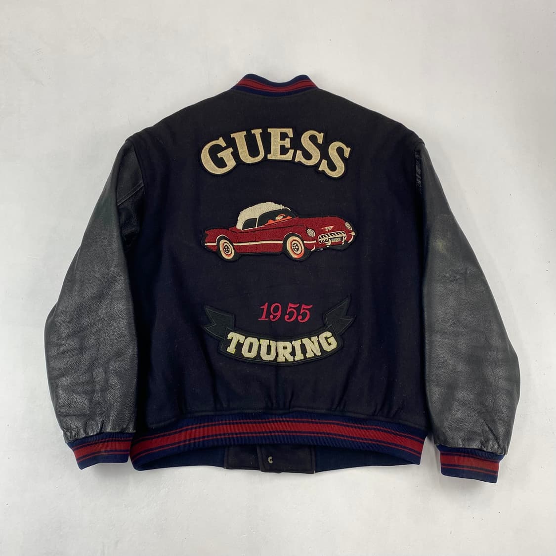 90s 게스 암레더 1955투어링 바시티 자켓 (105) 상품이미지3