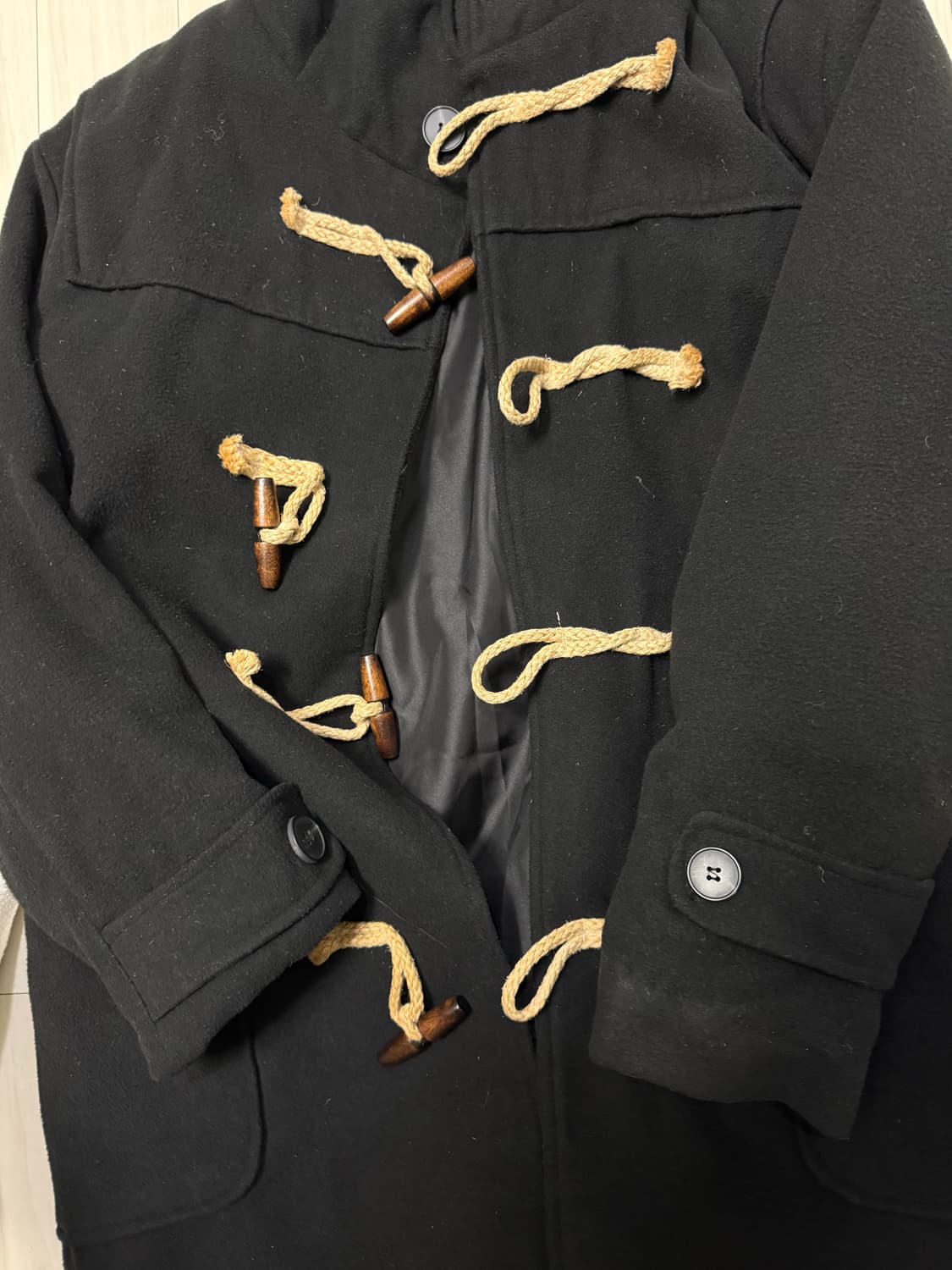 떡볶이 롱코트 m 상품이미지2