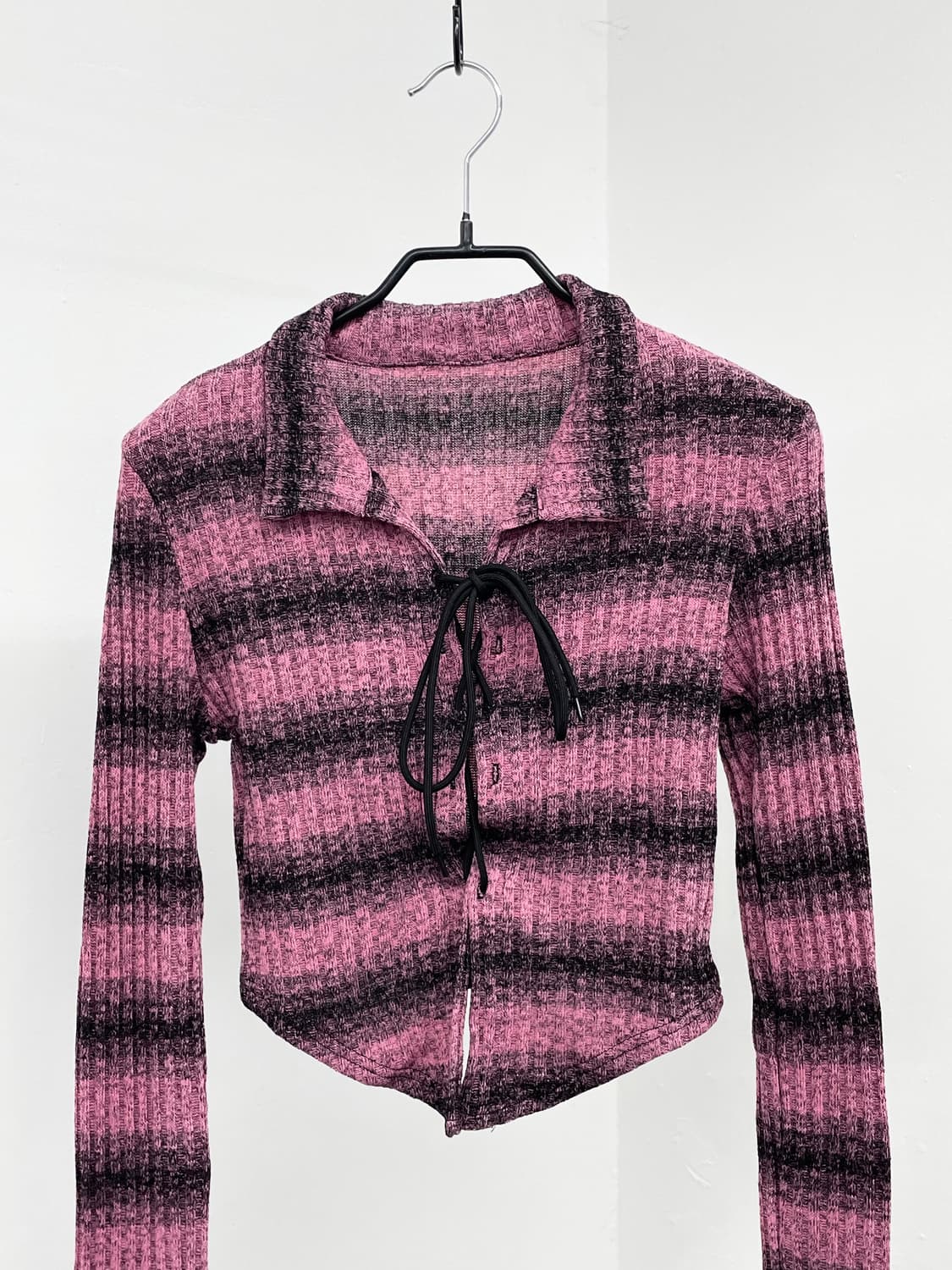 키치 레이스업 아일렛 탑 상품이미지6