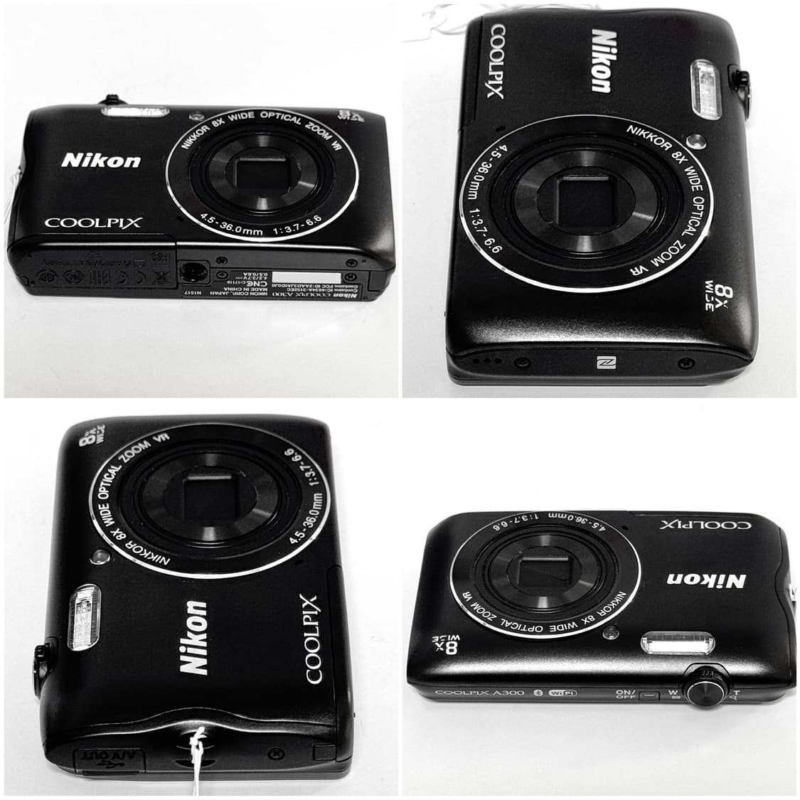 니콘 쿨픽스 A300 (S3700) 블랙 빈티지디카 상품이미지5