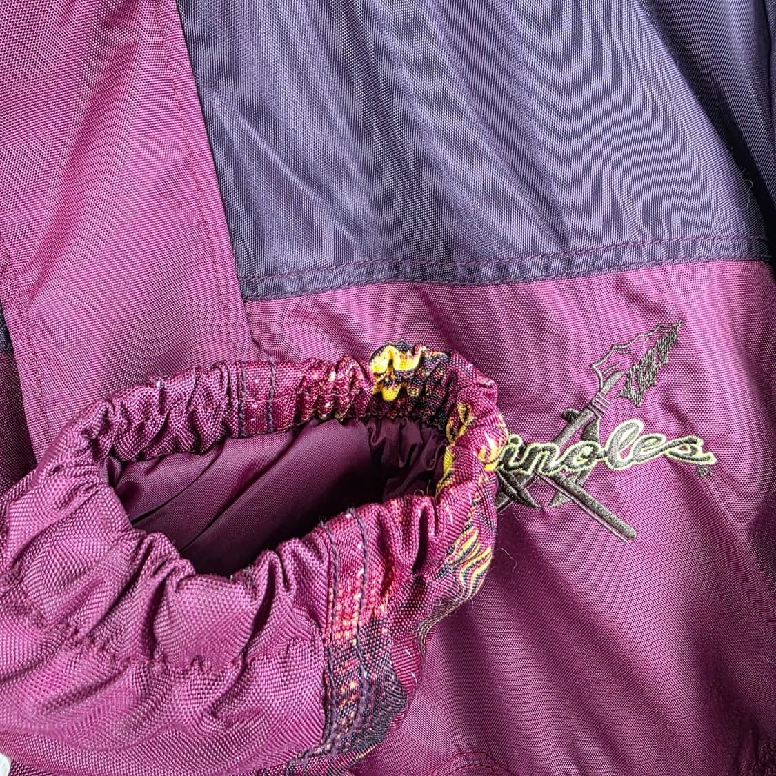 90'S NIKE 플로리다 스테이트 세미놀스 패딩 상품이미지8