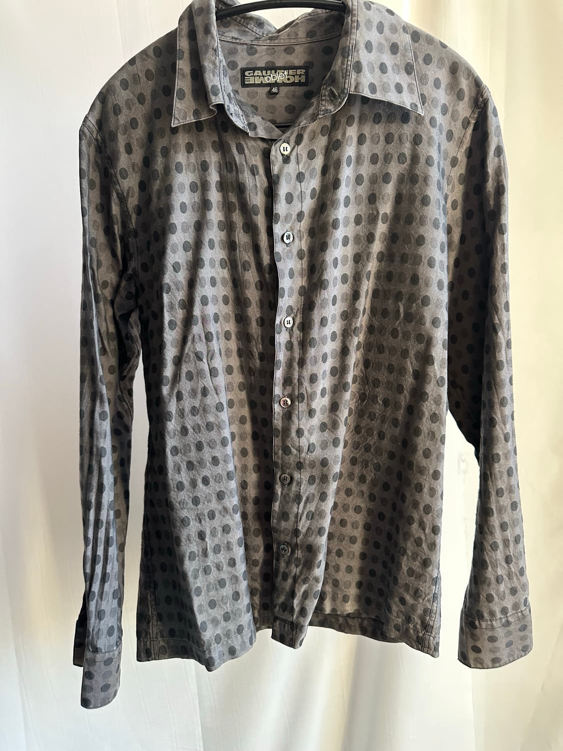 장폴고티에 옴므 도트 패턴 셔츠 상품이미지1