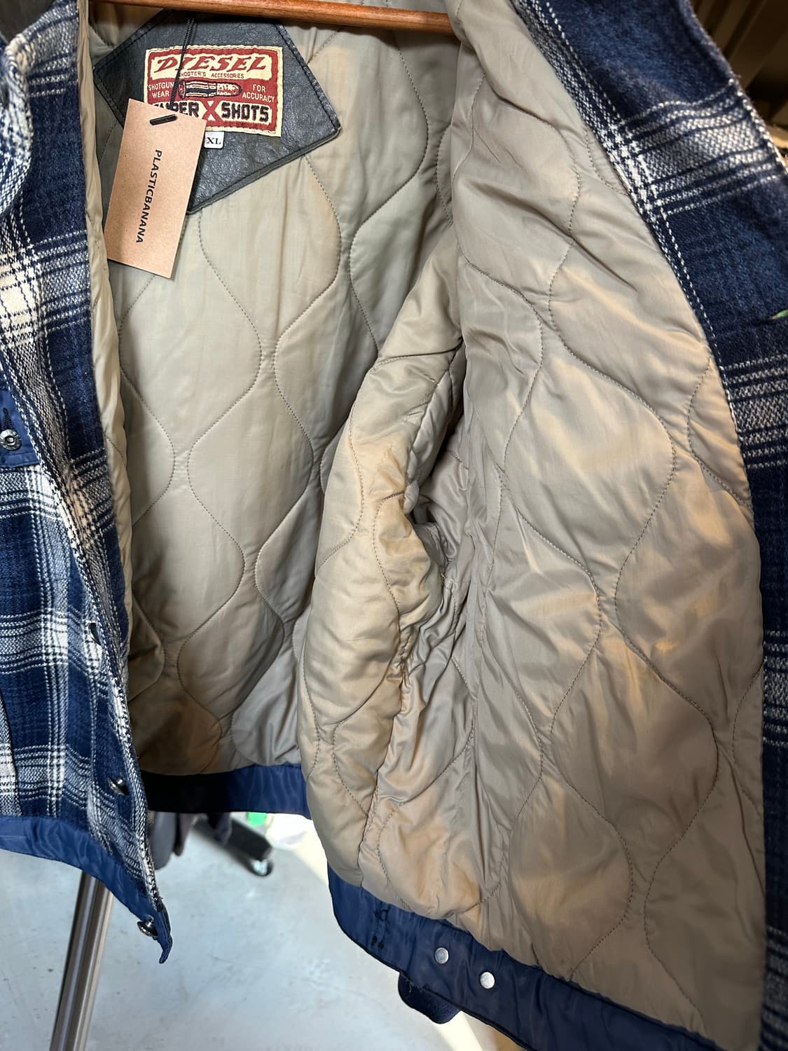 90-00s 디젤 울 크롭 붐버 자켓 made in italy 상품이미지8