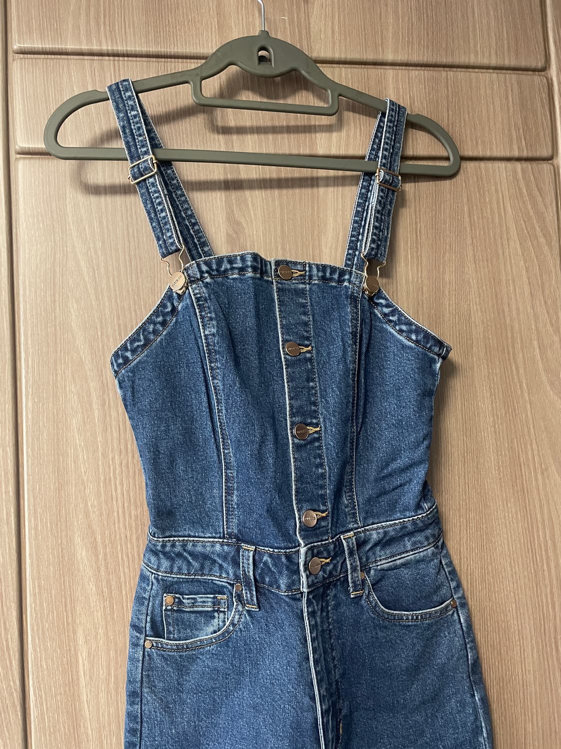 게스 멜빵 부츠컷 상품이미지2