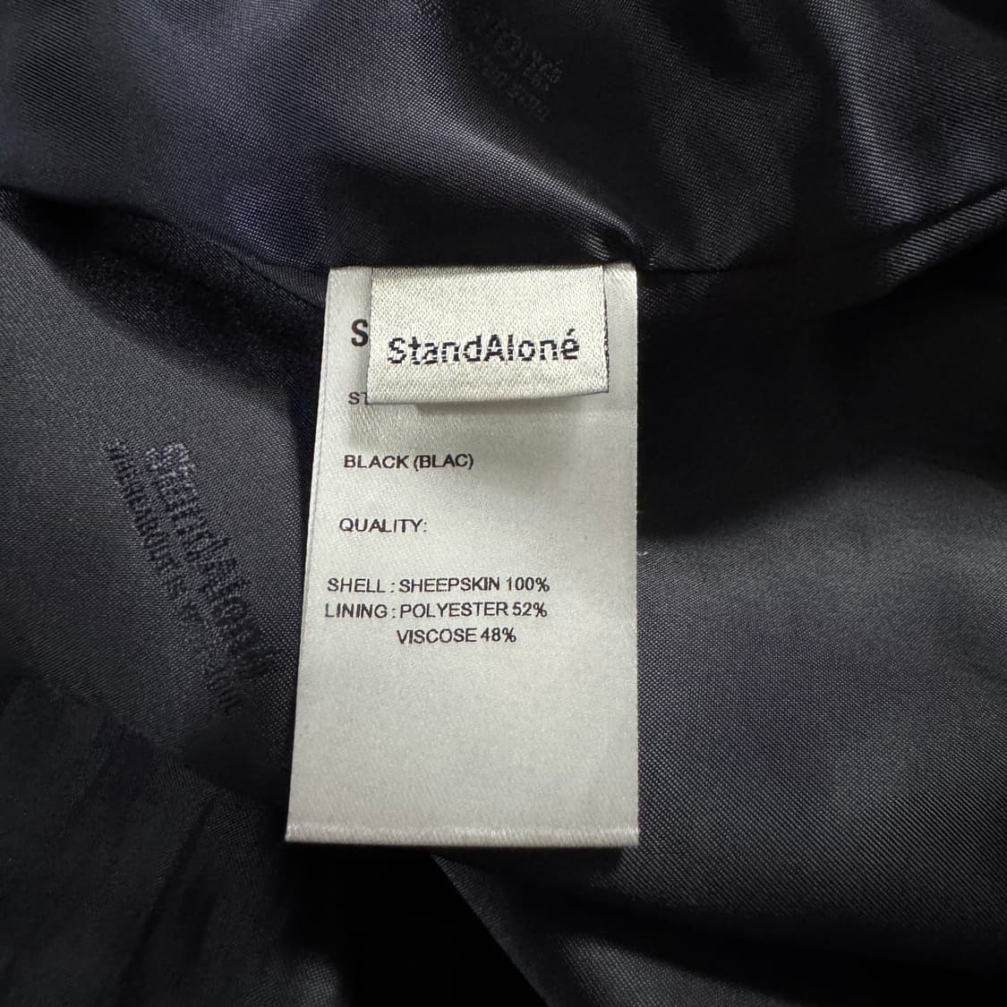 스탠드얼론 프린지 레더 자켓 StandAlone Fringe Jacket 상품이미지8