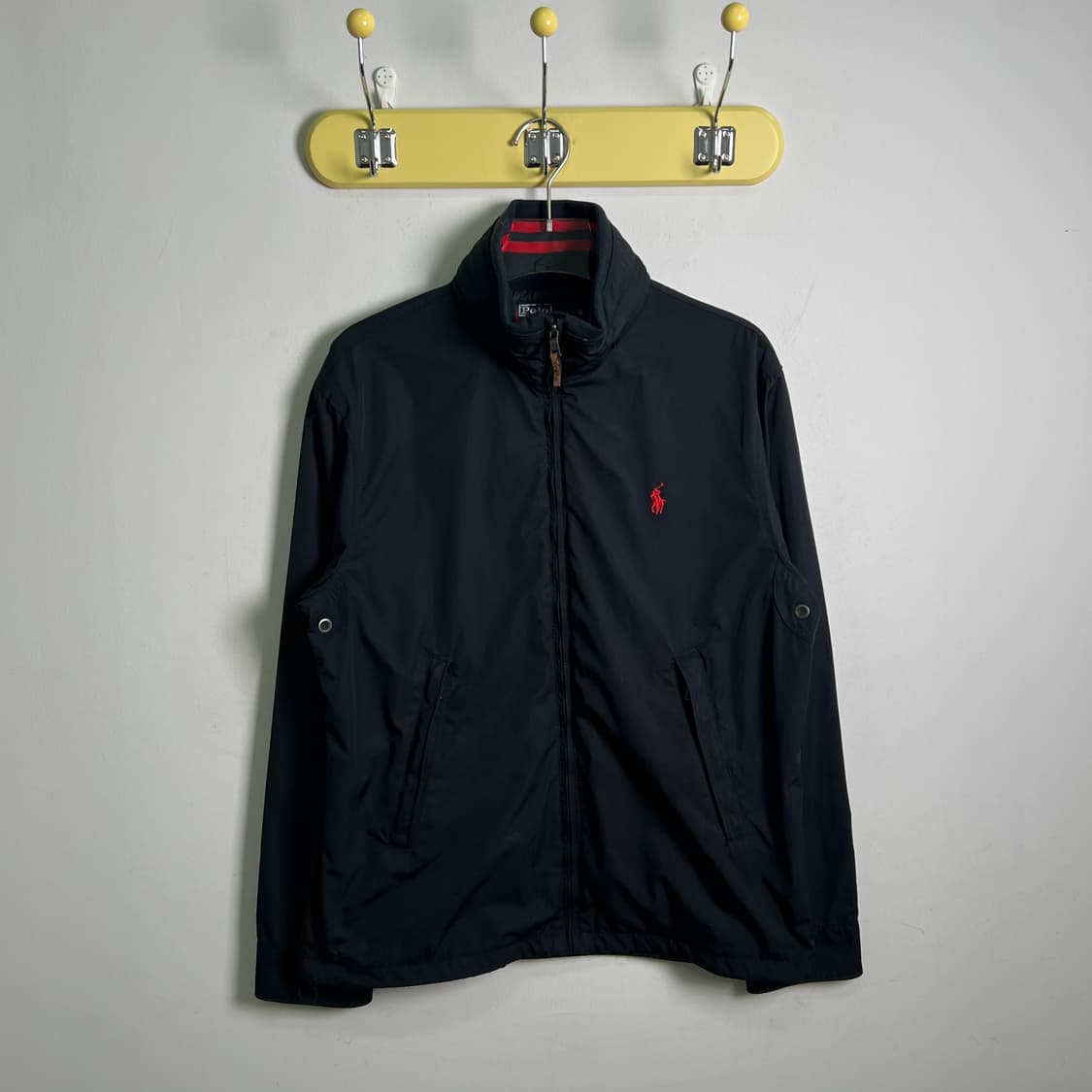 폴로 랄프로렌 블랙 나일론 페리 자켓 M 상품이미지1