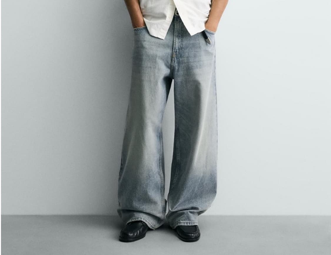 Zara jeans baggy fit 디스트로이드 상품이미지1