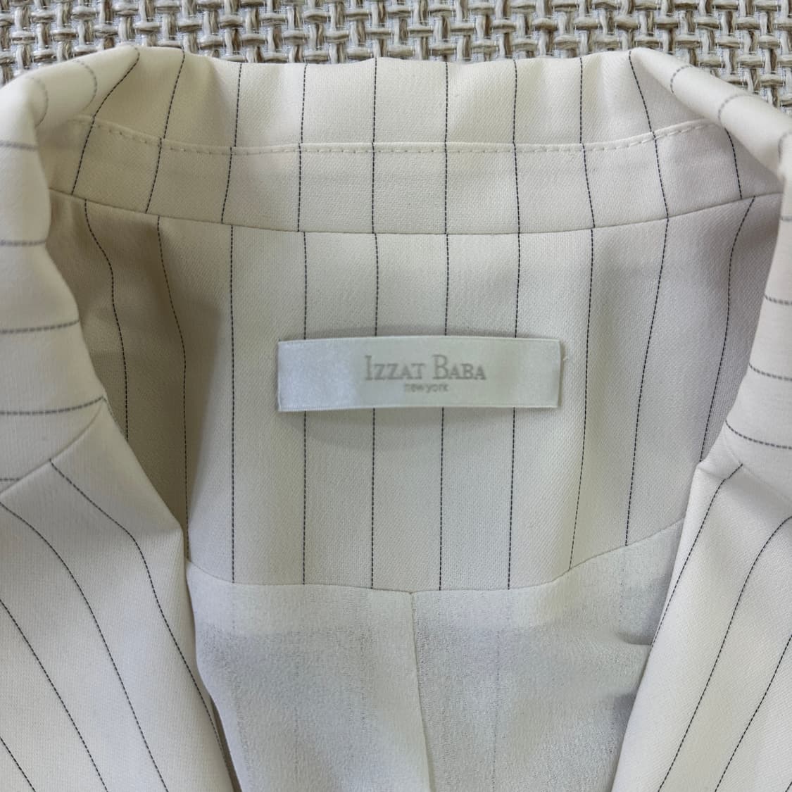 85 아이잗바바 핀스트라이프 블레이저 0424D 상품이미지2