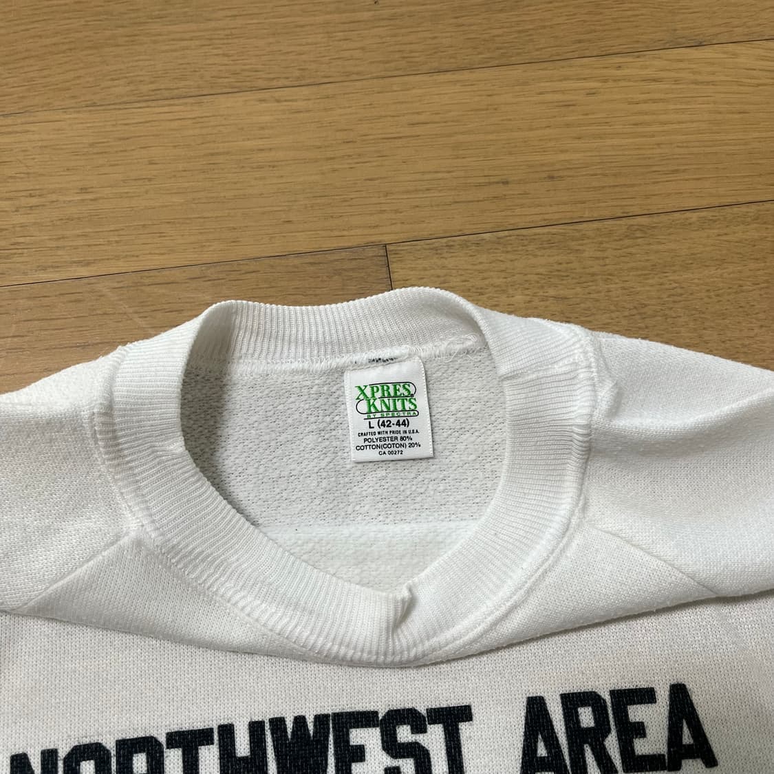 80년대 빈티지 스웻셔츠 맨투맨 미국 제조 상품이미지3