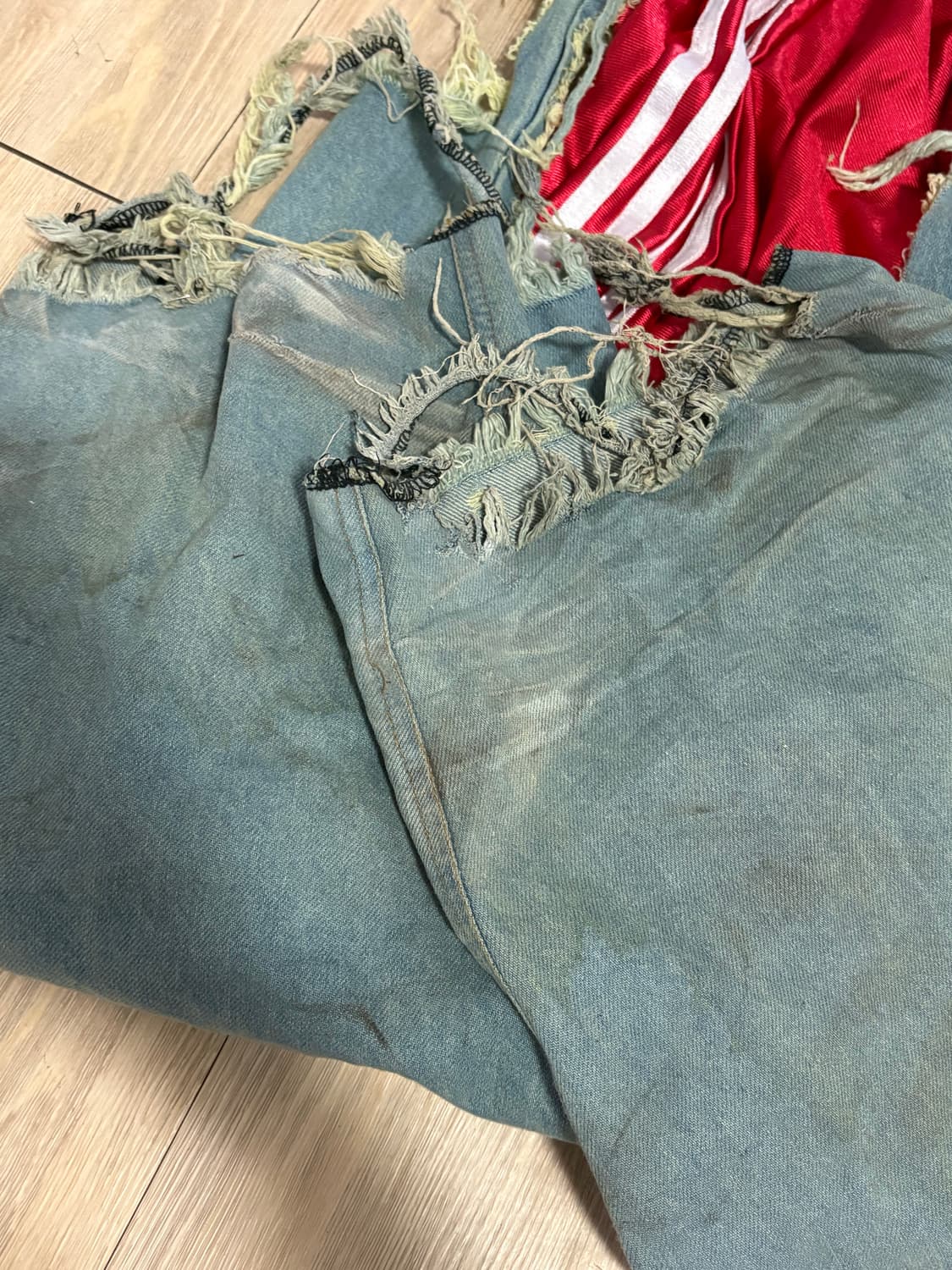 요리스포츠 트랙 데님 팬츠 상품이미지5